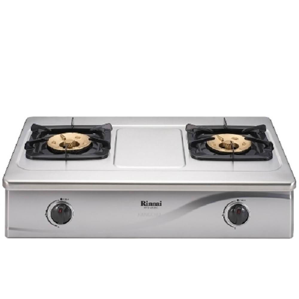 【林內】全不鏽鋼雙口RTS-203SC瓦斯爐天然氣RTS-203SC_NG1 基本安裝