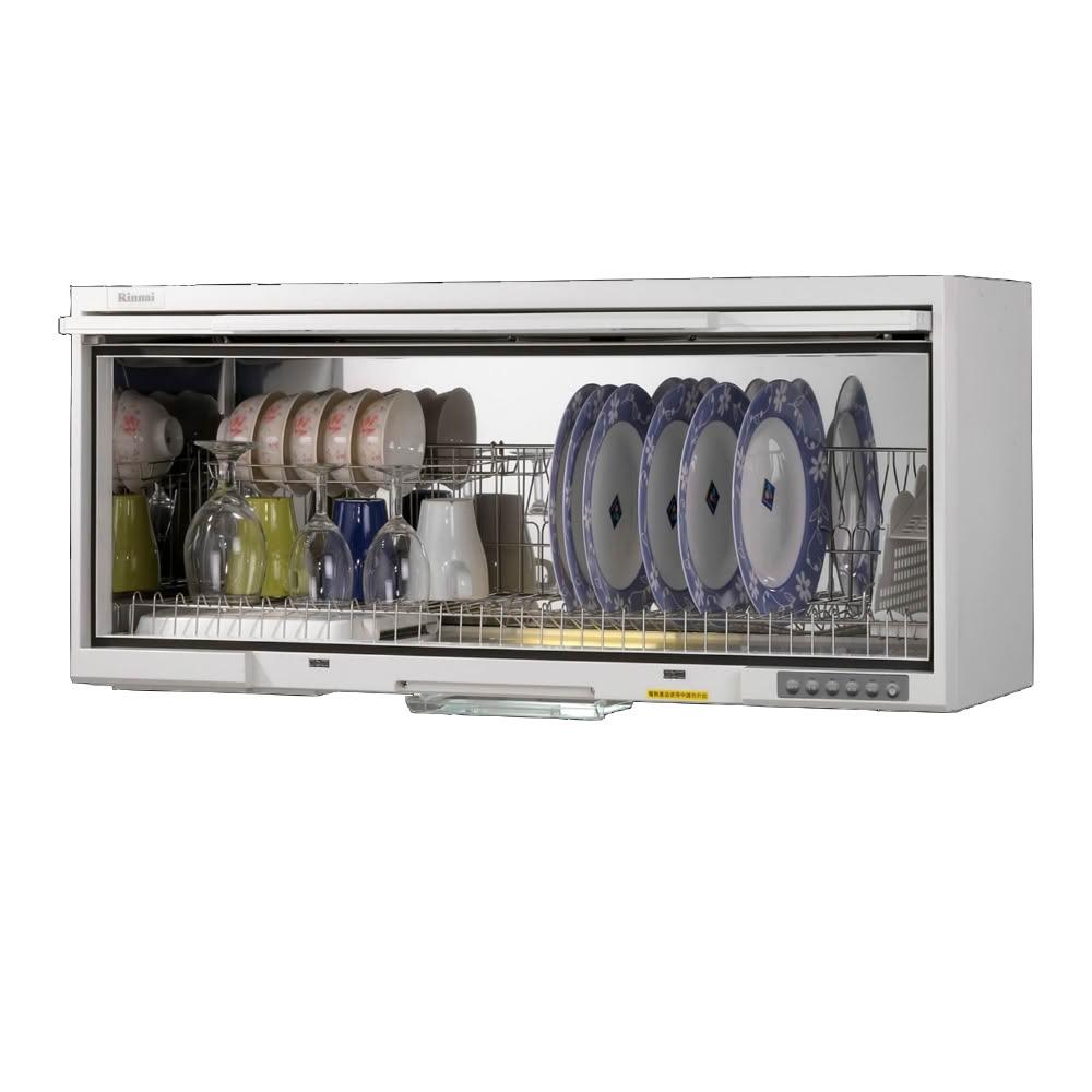 【林內】懸掛式紫外線殺菌90公分烘碗機RKD-190UVL(W) 基本安裝