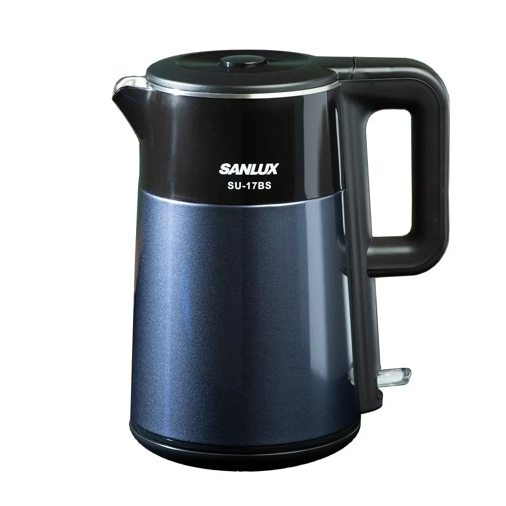 【SANLUX 台灣三洋】1.7公升電茶壺電熱水瓶SU-17BS