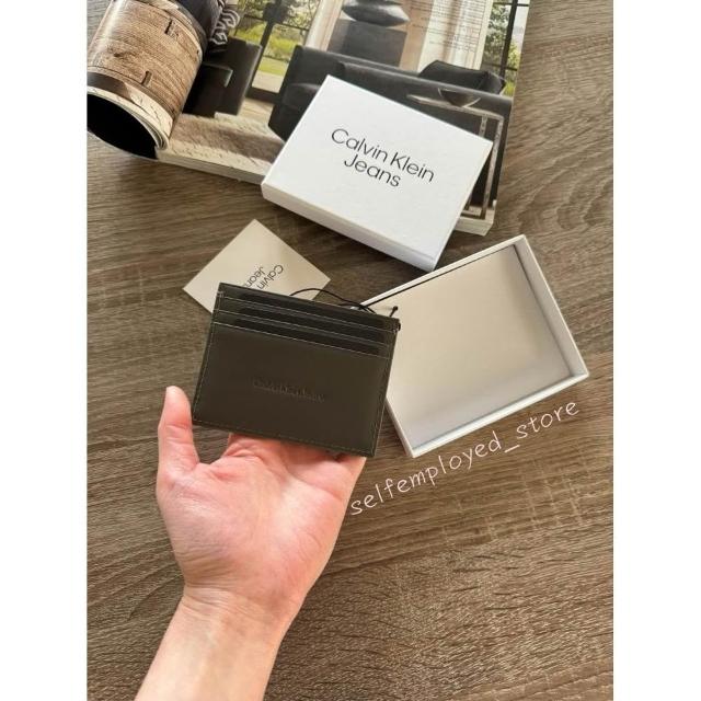 【Calvin Klein】CK 卡夾 男卡夾 禮盒 經典logo款 信用卡夾 證件夾 名片夾 現貨 4G1029G