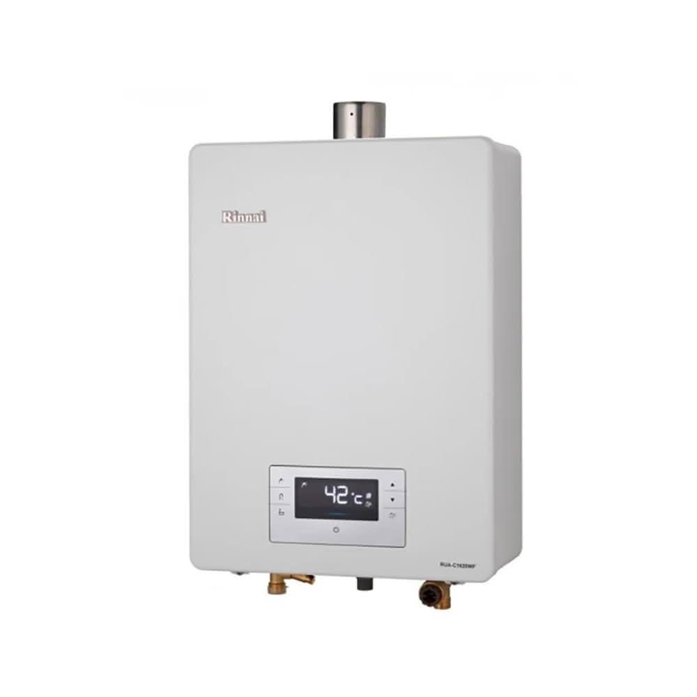 Rinnai 林內 屋內型16L強制排氣熱水器三段火排、水量伺服 RUA-C1620WF 含運不安裝