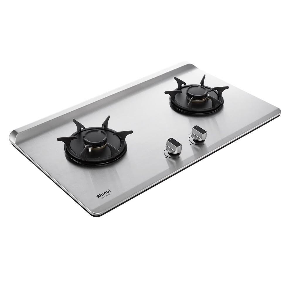 Rinnai 林內 檯面式彩焱不銹鋼雙口爐 RB-L2600S 含運不安裝