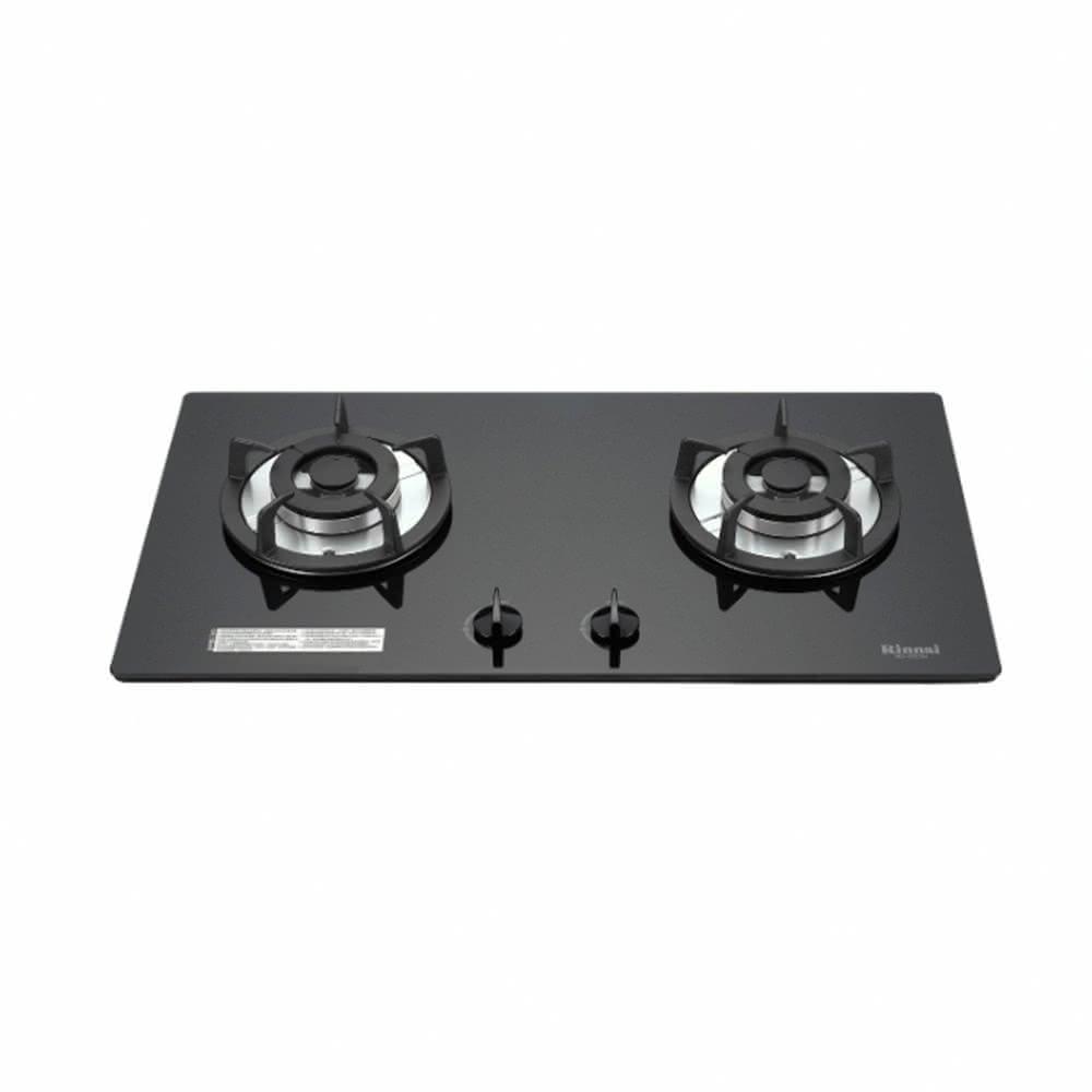 Rinnai 林內 檯面式防漏玻璃雙口爐 RB-202GH(B) 含運不安裝