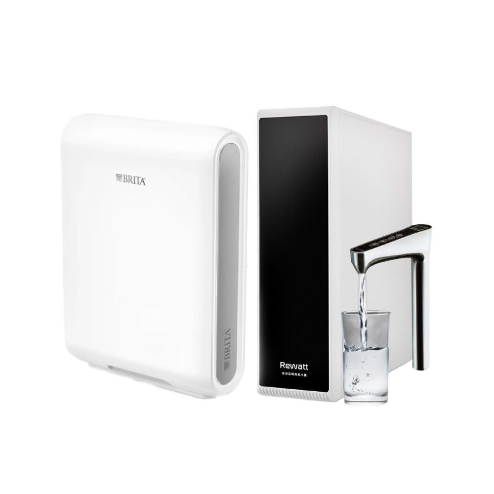德國 BRITA & Rewatt mypure Pro X6 超微濾專業級淨水系統 搭配 YO-50 櫥下瞬熱雙溫飲水機