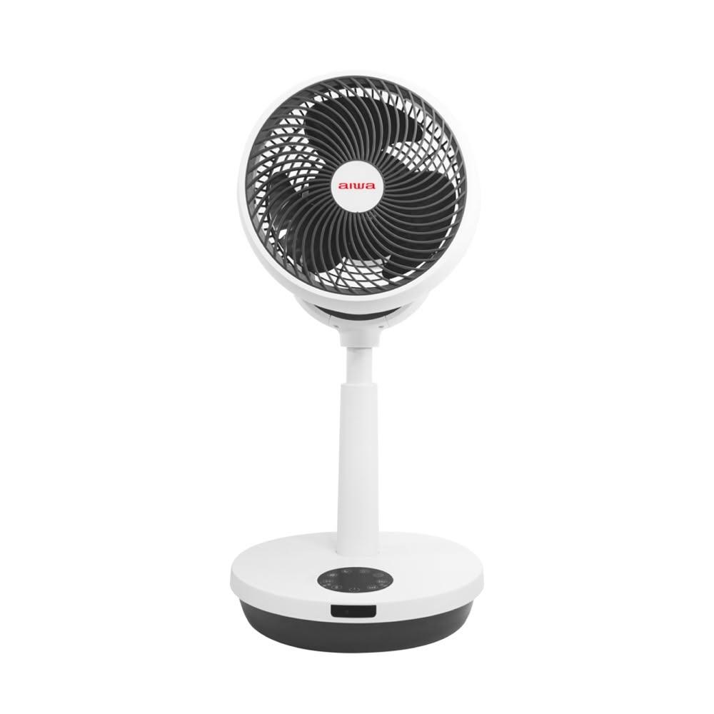 【AIWA 愛華】10 吋 聲控循環扇 SDF-1001 (白色/粉色)