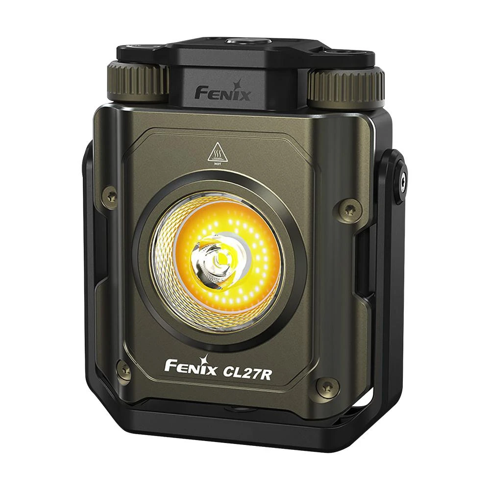 【Fenix】CL27R 聚泛光多功能戶外燈/1600流明 紅白雙光源 多功能戶外燈 磁吸工作燈 USB充電燈 露營燈補光燈
