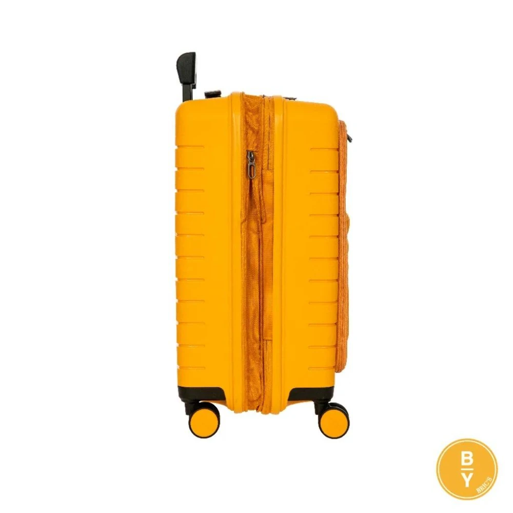 【BRIC S】B|YUlisse 前開拉鍊擴充拉桿箱-芒果黃