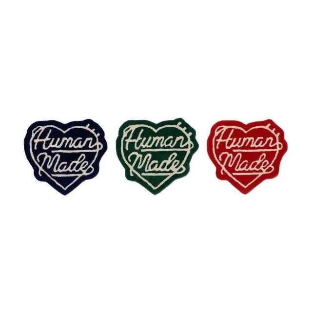 Human Made】Human Made Heart Rug 愛心地毯綠/紅/深藍HM28GD073