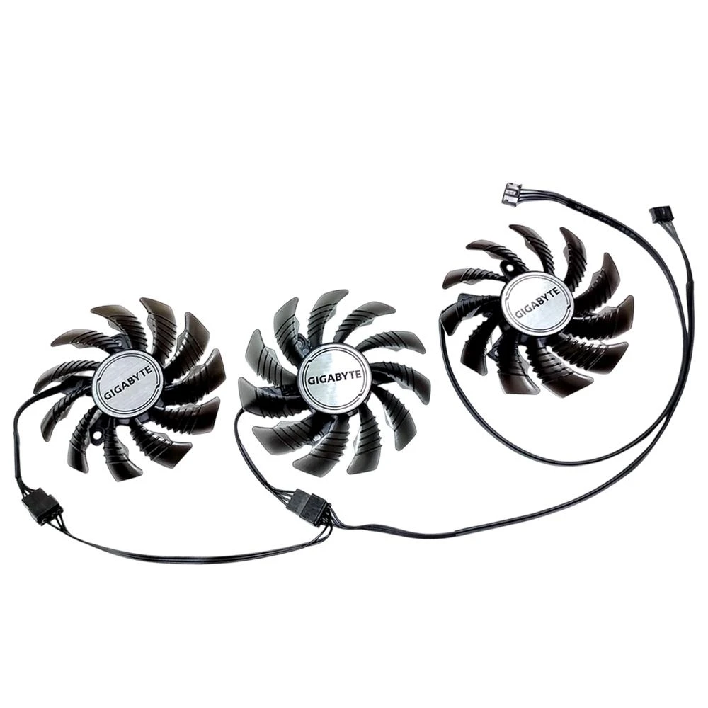 GA 技嘉 全新原裝 RTX 3050 3060 3060Ti GAMING OC 超頻系列 顯卡風扇 三顆裝 PLD08010S12HH