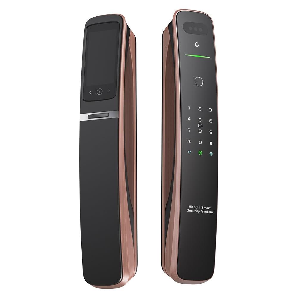 【HITACHI 日立】七合一人臉/貓眼掌靜脈 電子鎖HIT-FH10-T(含基本安裝/原廠公司貨)