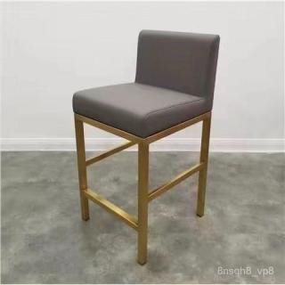 臺灣出貨 商場櫃臺凳子靠背高腳前臺接待椅子眼鏡珠寶店收銀吧臺椅