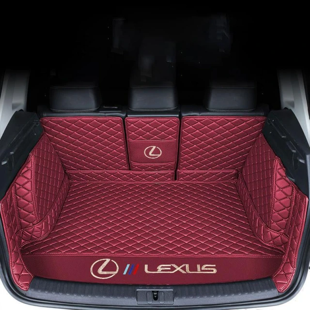 凌志後備箱墊 Lexus NX ES RX UX IS CT LS GS LX RC 全包圍後車廂墊 汽車尾箱墊 車用皮革後廂墊