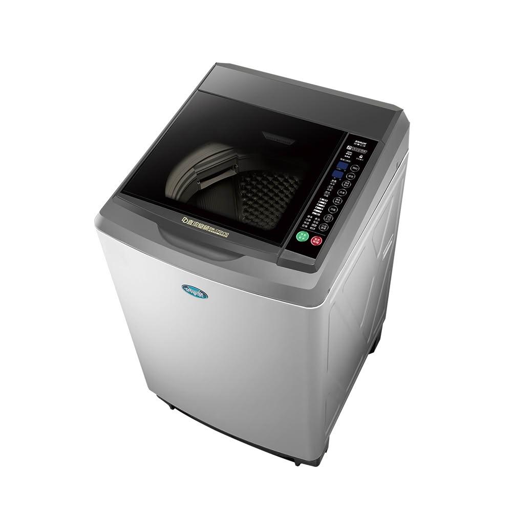 【SANLUX 台灣三洋】DD直流變頻洗衣機 17kg 淺灰-SW-17DV10