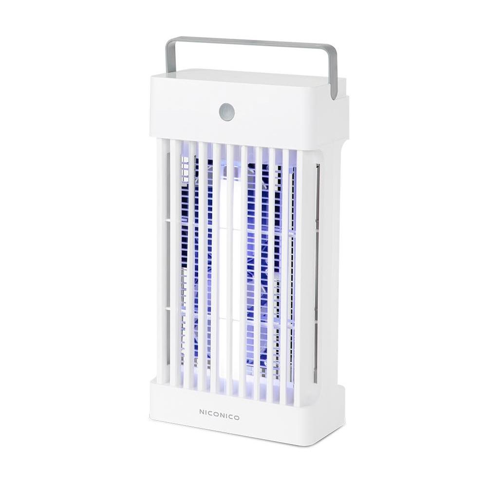 【NICONICO】吸入+電擊式捕蚊燈 紫光 雙重滅蚊 滅蚊燈 吸入式 捕蚊燈 NI-EM2408
