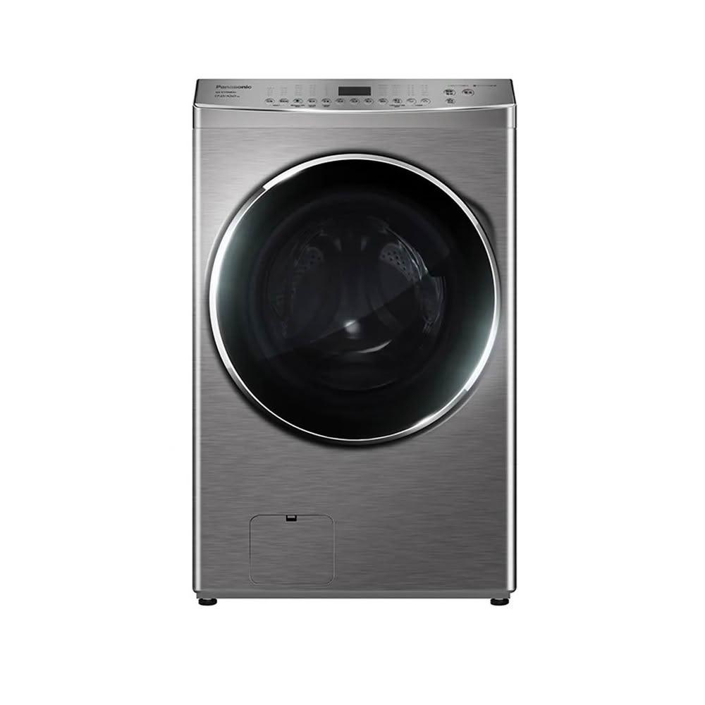 【Panasonic 國際牌】洗衣17公斤/烘衣10公斤 洗脫烘溫水滾筒洗衣機 NA-V170MDH-S 炫亮銀 台灣公司貨