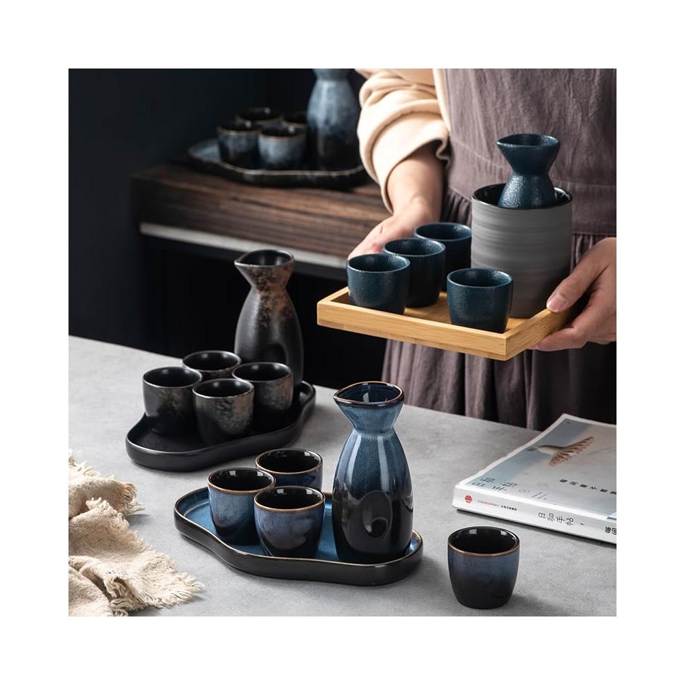 0清酒杯酒杯溫酒器套古風日式酒盅日本清酒白酒分