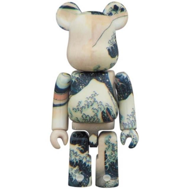 現貨）BEARBRICK 葛飾北斎神奈川沖浪裏100％ & 400％正版大娃