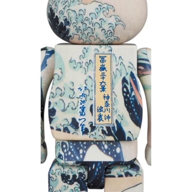 現貨）BEARBRICK 葛飾北斎神奈川沖浪裏100％ & 400％正版大娃
