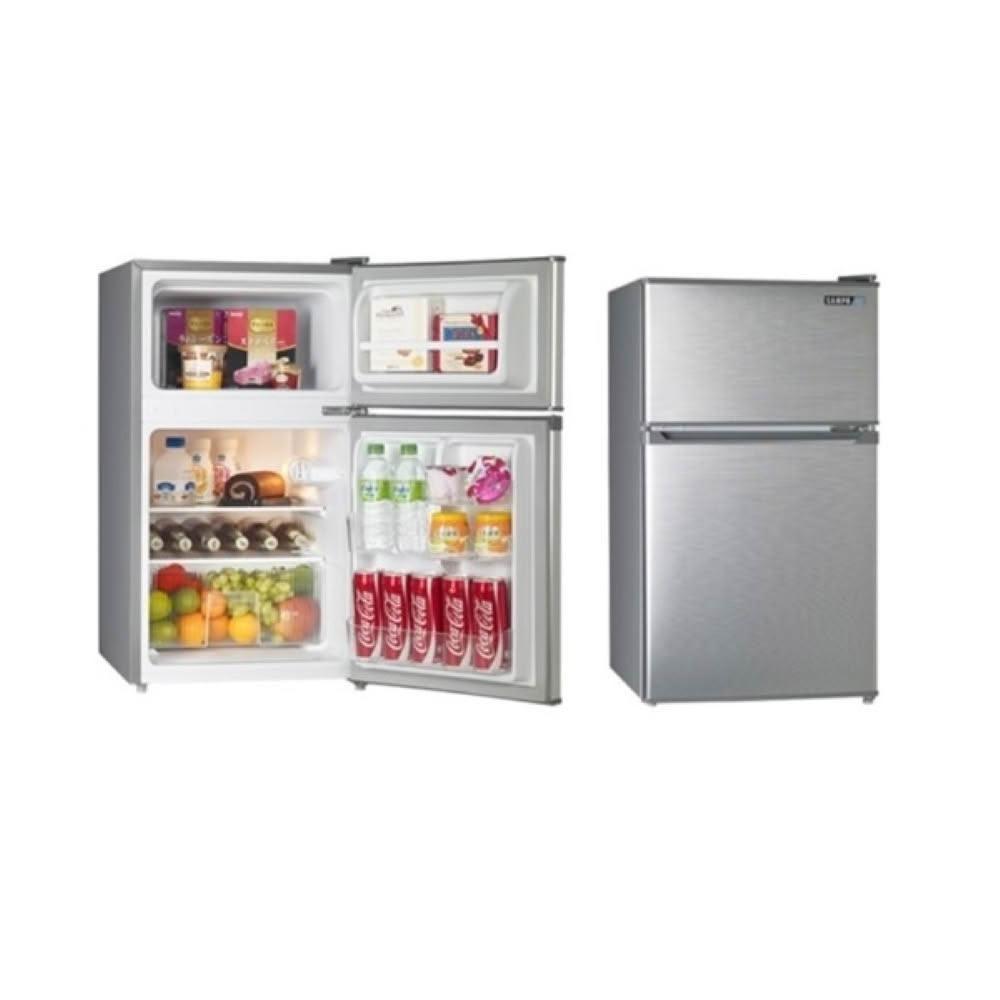 【SAMPO 聲寶】92L 定頻雙門小冰箱 SR-C09G-含基本安裝+舊機回收 贈 7-11商品卡500元