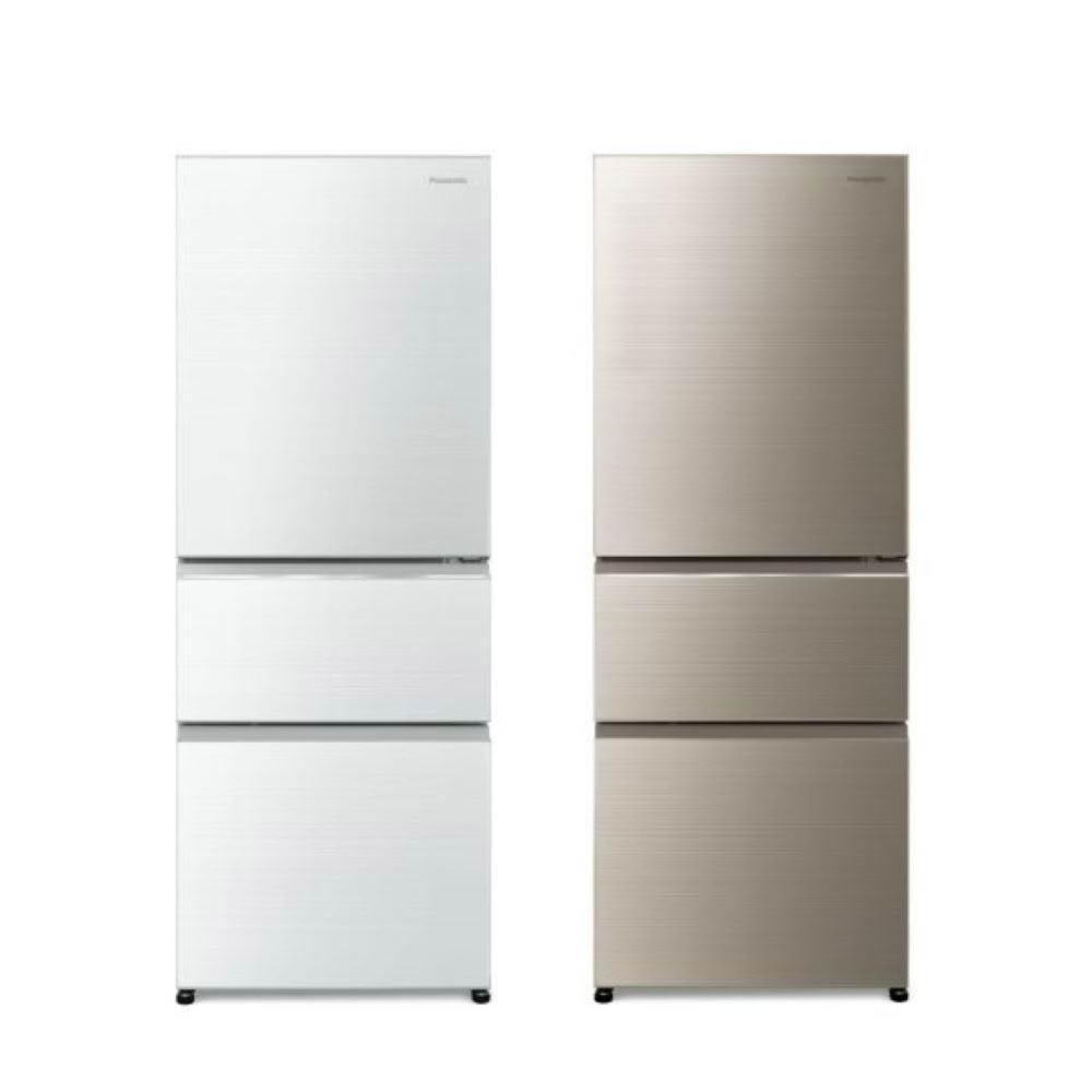 【Panasonic 國際牌】ECONAVI 450L三門變頻電冰箱(無邊框玻璃)NR-C454HG -含基本安裝+舊機回收