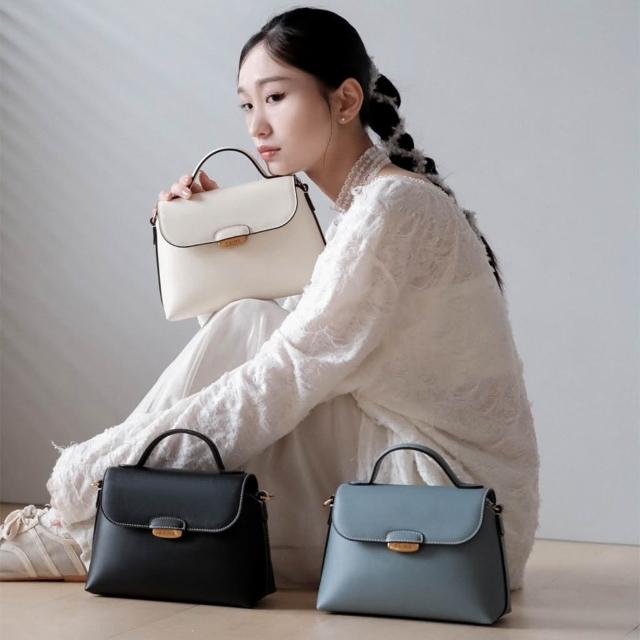 送料込★S’AIME★真皮梯形手提小方包★牛革ショルダーバッグ S'AIME 真皮梯形手提小方包｜ S'AIME東京企劃