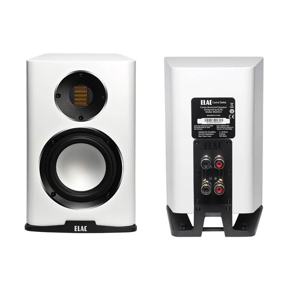 【ELAC】Carina BS 243.4 書架喇叭 一對原廠公司貨/原廠保固