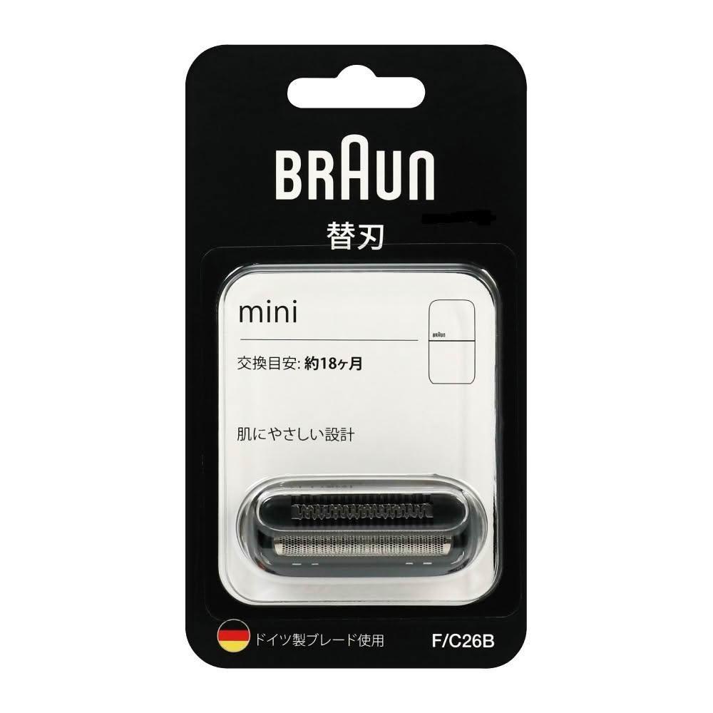 【BRAUN 百靈】刀頭刀網組 F/C26B 子彈口袋機適用 M1010/M1011/M1012(德國原裝公司貨)