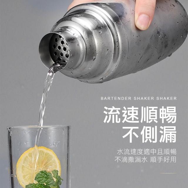 日式不鏽鋼雪克杯調酒器遙遙杯水壺雪克杯調酒杯飲料杯雪克杯手搖