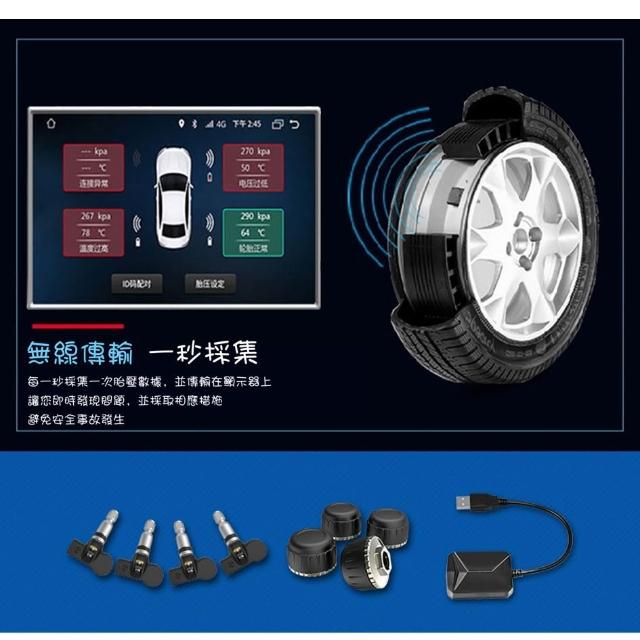 (若衝突可退)胎王胎牛_安卓機胎內胎壓偵測器 android 車機 TPMS 導航機胎壓