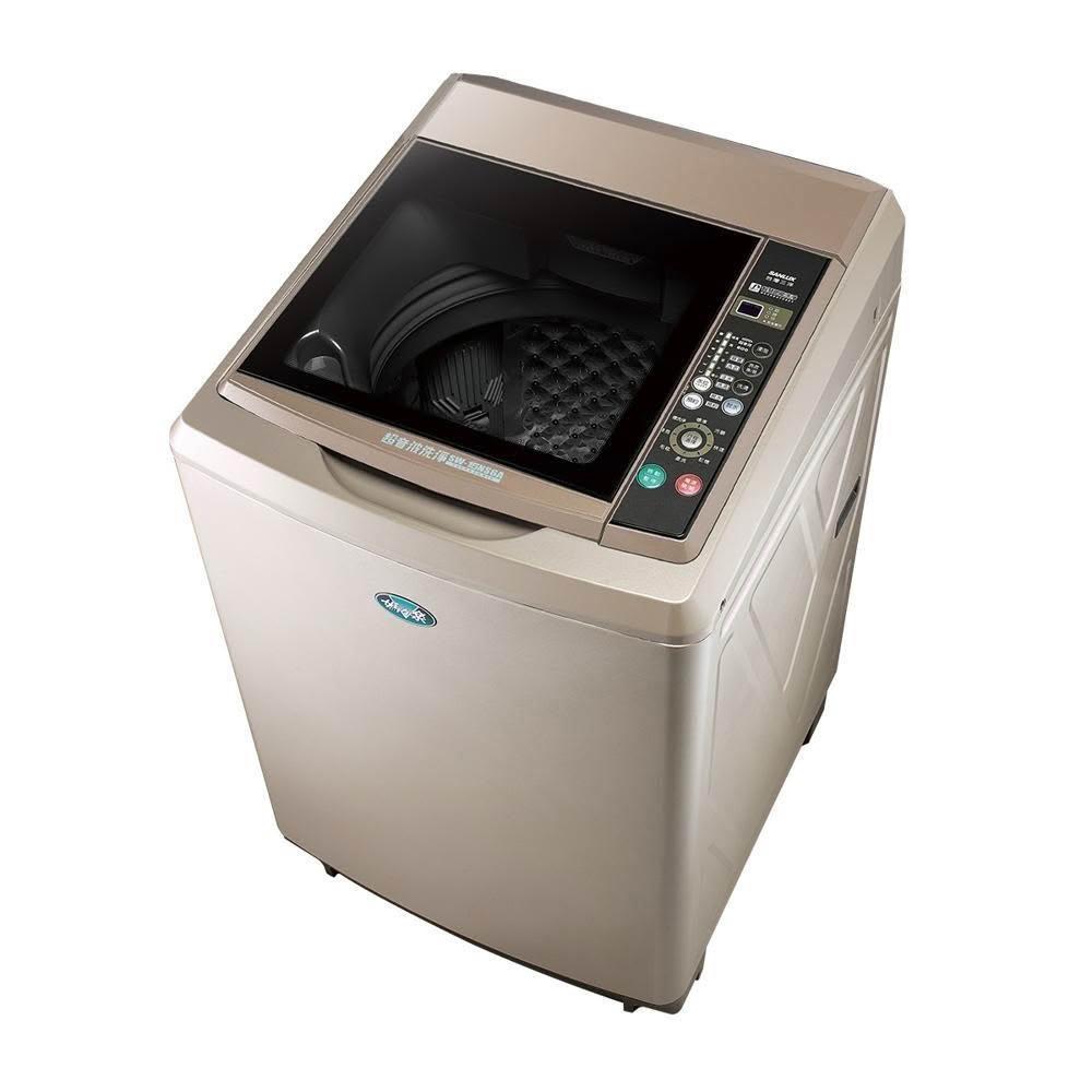 【SANLUX 台灣三洋】超音波洗衣機 容量  15kg 香檳金 SW-15NS6