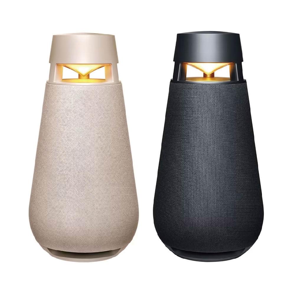 【LG 樂金】 XBOOM 360˚ 小宇宙 全景 聲藍牙 音響 /台 XO3QBE-典雅米 / XO3QBK-石墨黑