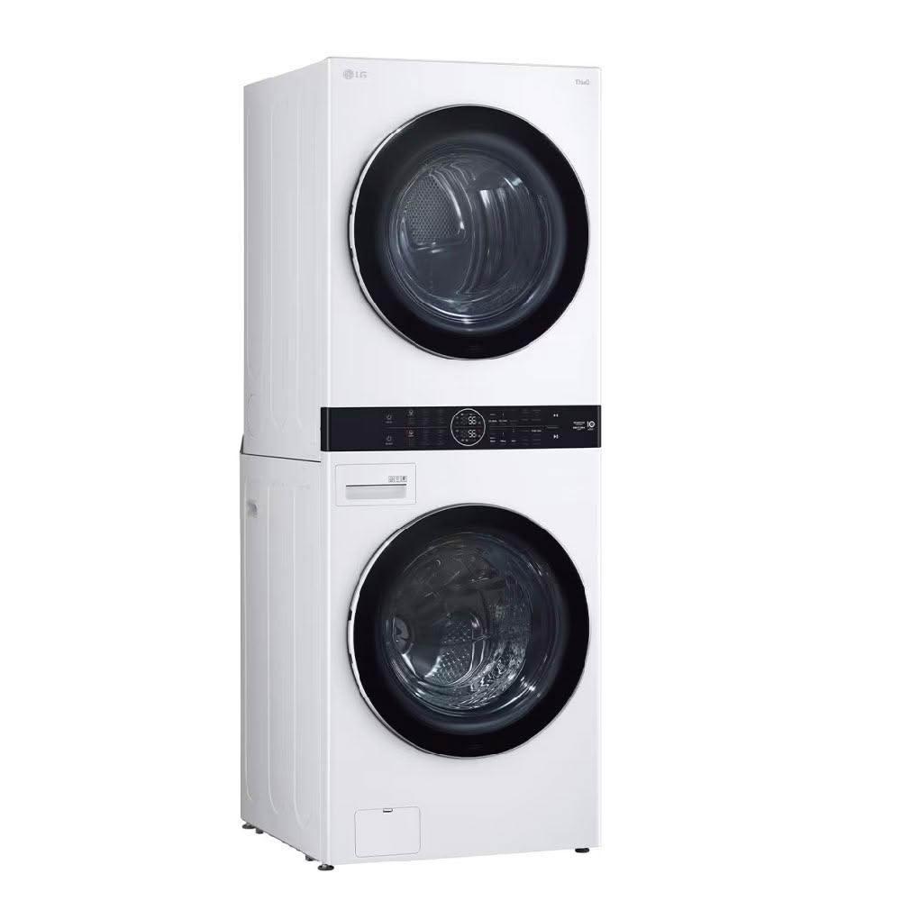 【LG 樂金】 WashTower AI 洗 乾衣機 (含基本安裝) 洗19kg+乾16kg / 台 WD-S1916W