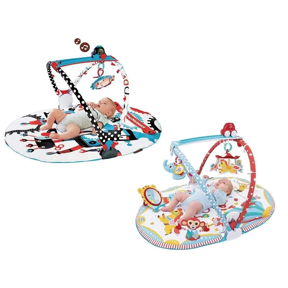 【Yookidoo 以色列】三階段健力遊戲墊｜動物好朋友／城市遊樂園｜兩款可選