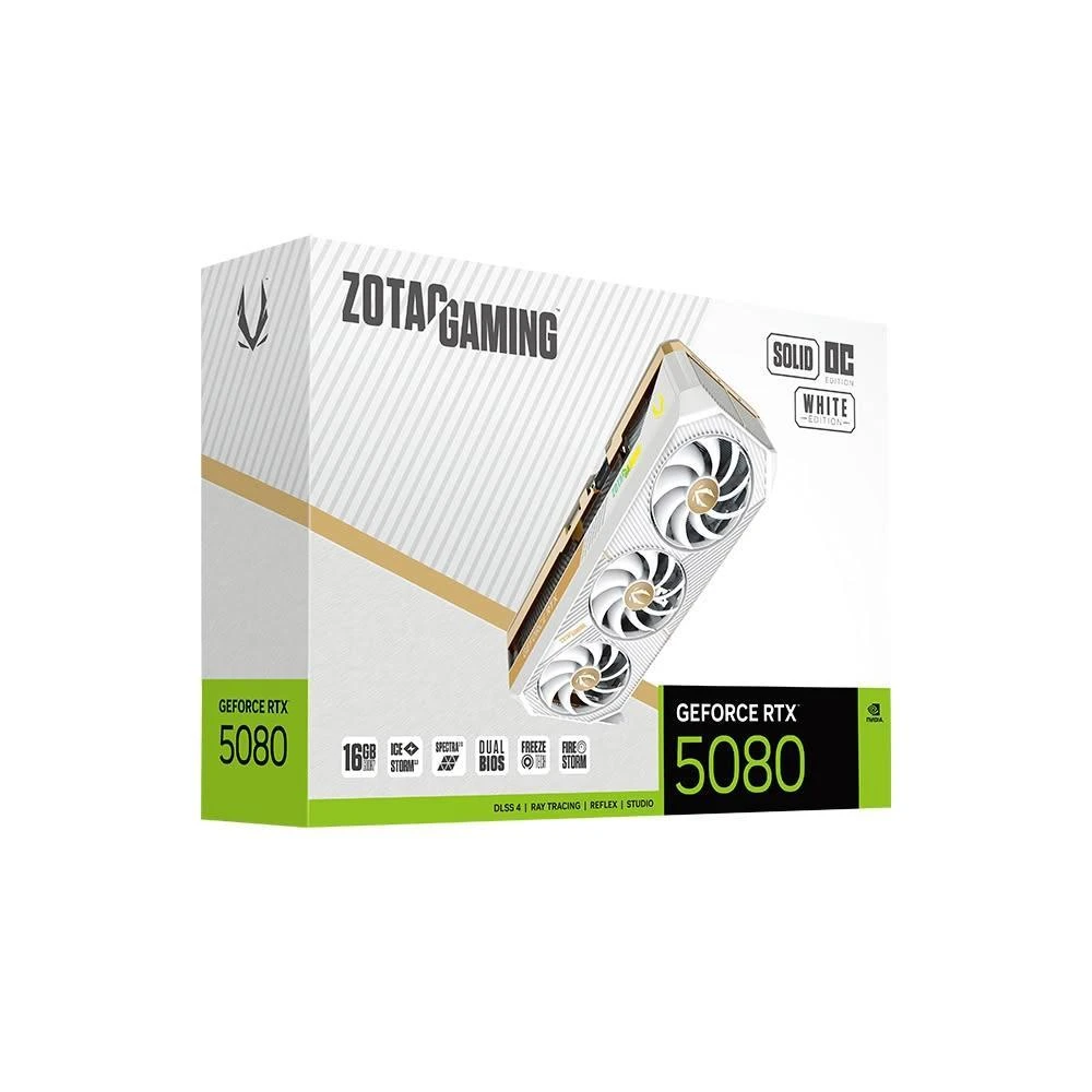 ZOTAC 索泰】ZOTAC RTX 5090 SOLID OC White Edition 顯示卡