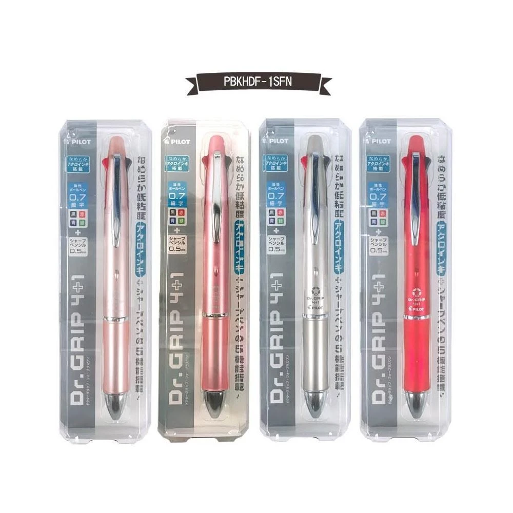 【PILOT 百樂】PILOT百樂 PBKHDF1SFN 健握4+1多功能筆 日本製 /一支入 Dr.GRIP 4+1健握筆