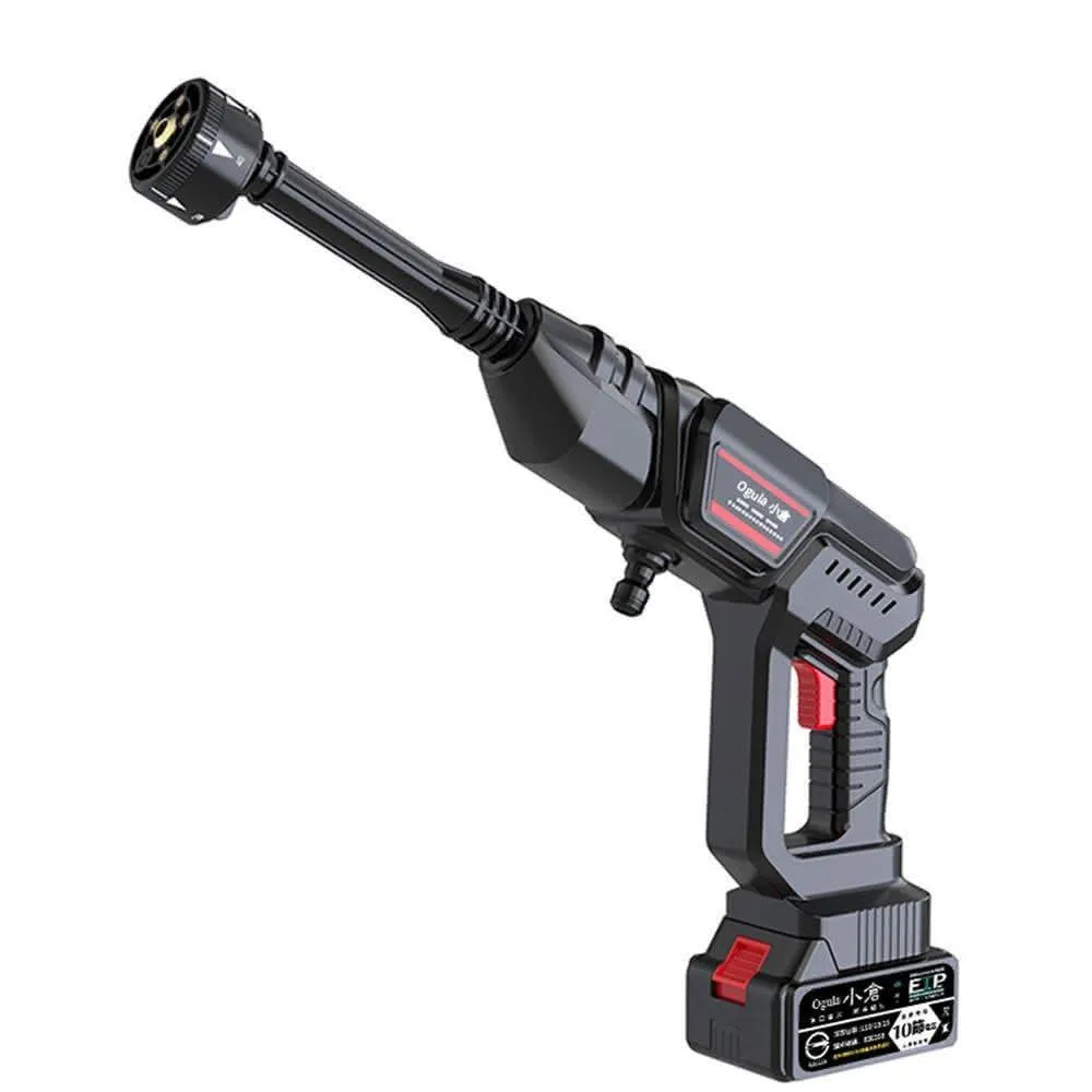 Ogula 小倉】無線洗車機高壓洗車槍帶塑箱(電池已通過BSMI檢驗/高壓清洗