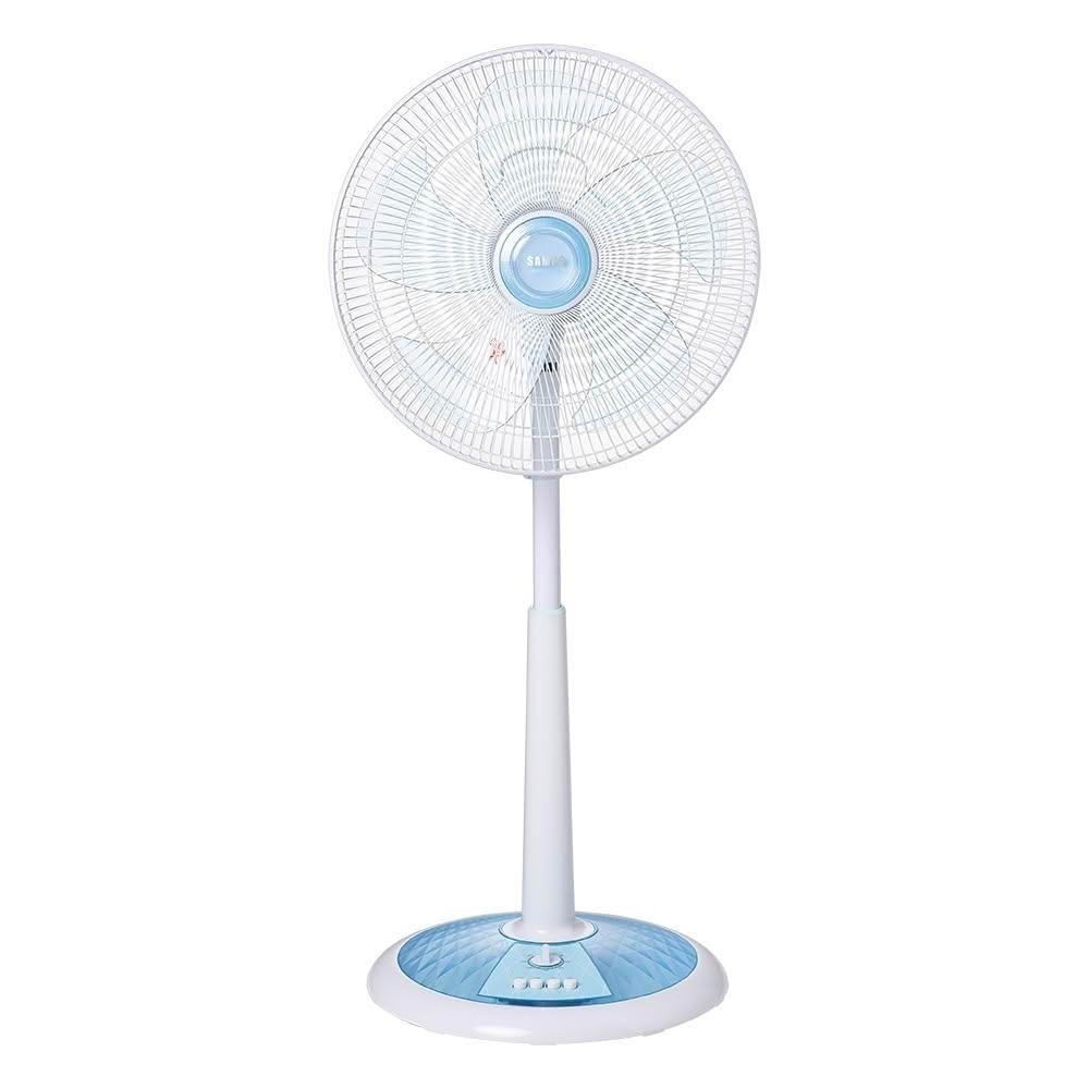 【SAMPO 聲寶】14吋五片扇葉星鑽型機械式定時立扇 SK-FD14VT -
