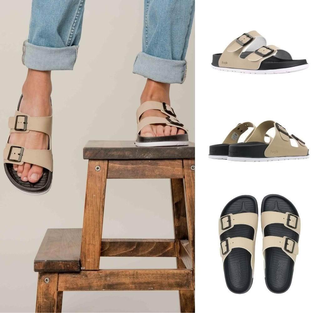 【People Footwear】LENNON HERITAGE 藍儂 版-蘑菇棕 休閒鞋 洞洞鞋 EVA鞋 水鞋 平底鞋  蘑菇棕 極黑 