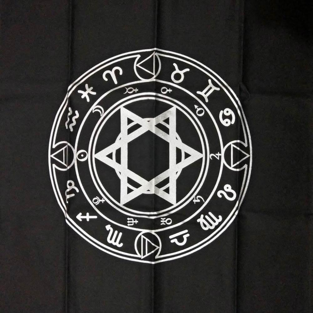 【藥魂】塔羅牌桌布 塔羅布 塔羅桌布 塔羅布 占卜布 帆布 祭壇 儀式布 儀式用品道具
