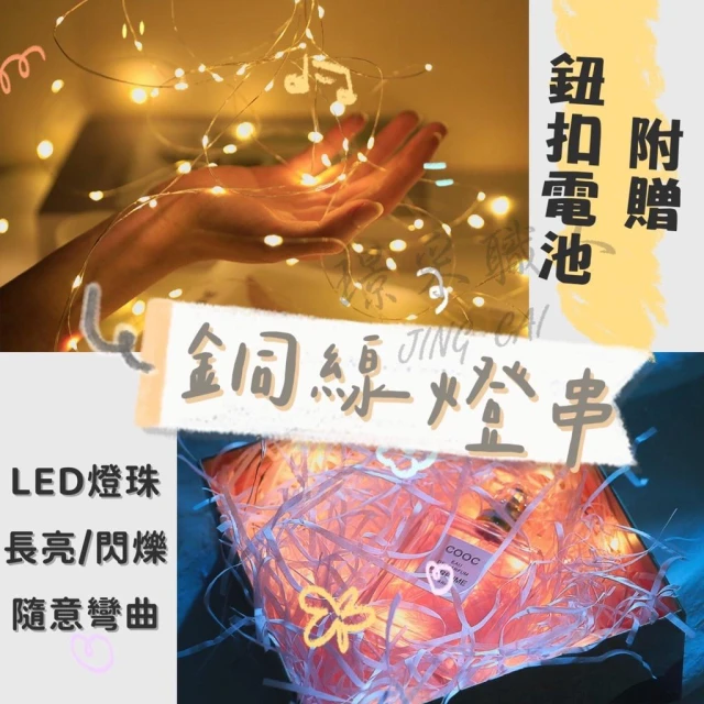 【璟采職人】LED燈串 圓球燈 銅線燈 造型燈串 螢火蟲燈串 背景燈 LED燈 佈置燈 露營燈 防水 裝飾 氣氛燈 聖誕