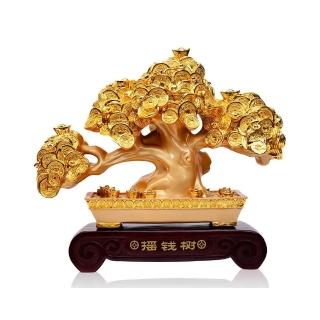 招財發財樹搖錢樹擺件公司店鋪飯店前臺收銀臺工藝品擺設開業禮品