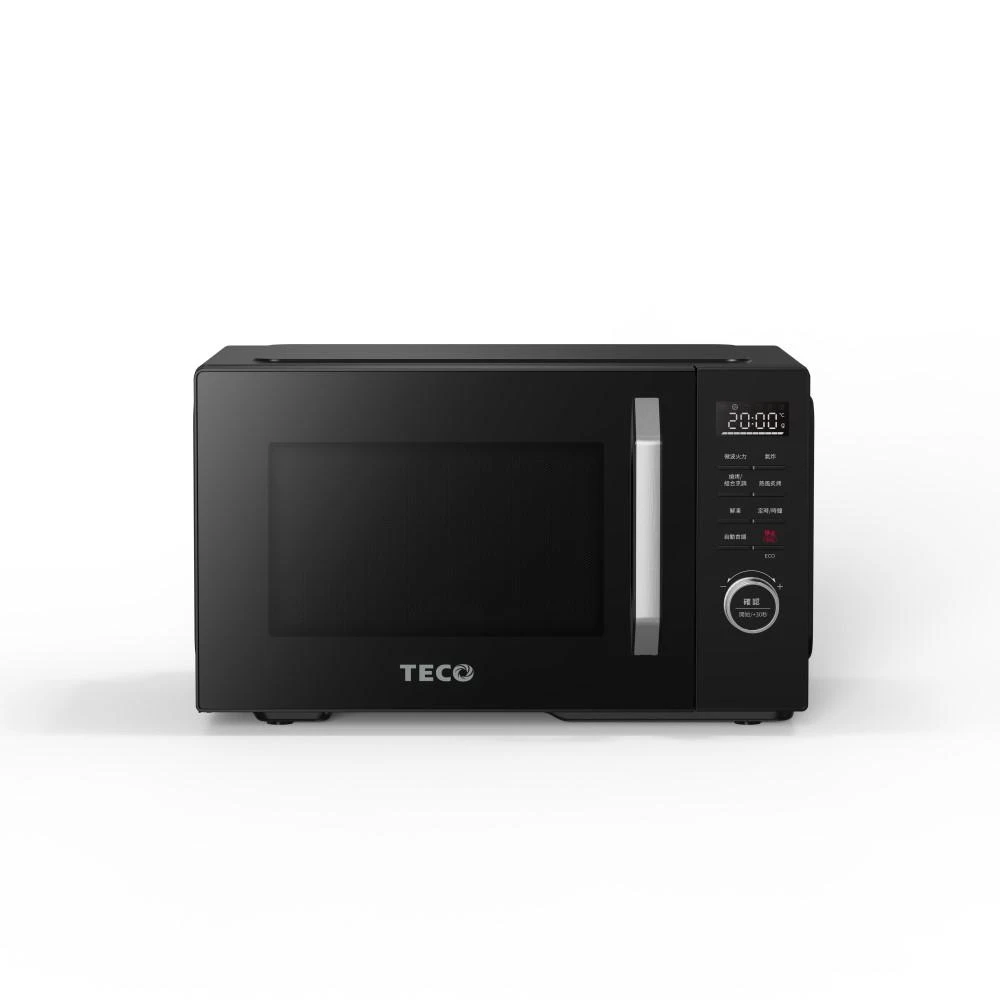 【TECO 東元】東元TECO 黑大廚三合一多功能氣炸烤微波爐23L