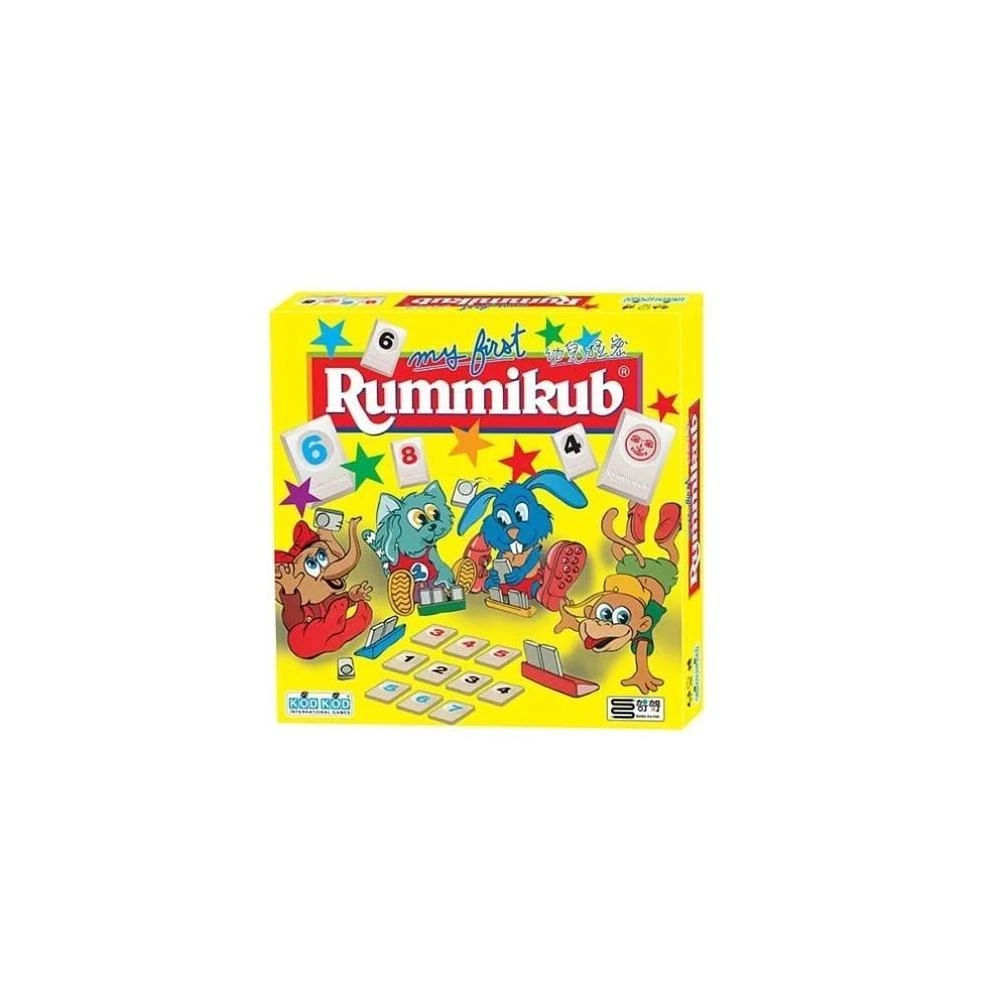 拉密兒童版 Rummikub My First 高雄龐奇桌遊
