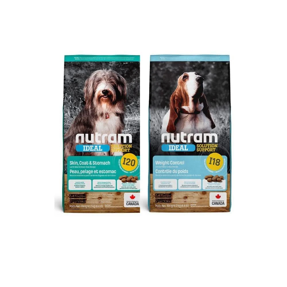 【Nutram 紐頓】專業理想系列 2kg I18/I20) (犬糧.狗乾糧.狗飼料. 狗主食)