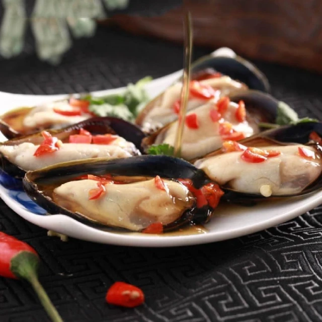 【帥哥魚海鮮】紐西蘭全殼熟淡菜