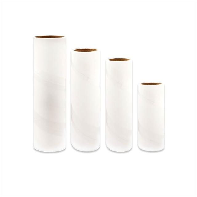 【小宅收納】黏毛滾輪替芯 黏毛器替芯 10cm 16 24cm 黏毛滾筒 替換芯 補充包 黏地板 黏灰塵 黏頭髮 寵物黏毛 除塵紙