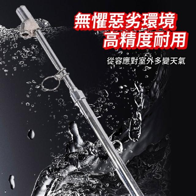 【喵呼嚕】汽車胎壓量測筆 胎壓測量尺 胎壓器 大車氣壓尺 金屬測氣筆