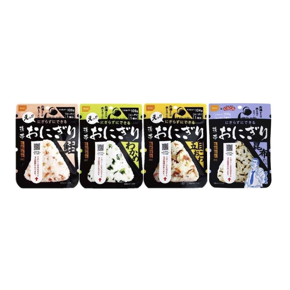 日本 尾西 乾燥飯 沖泡式即食飯糰(野外求生 防災食品 登山食品 露營食品 飯糰 尾西)