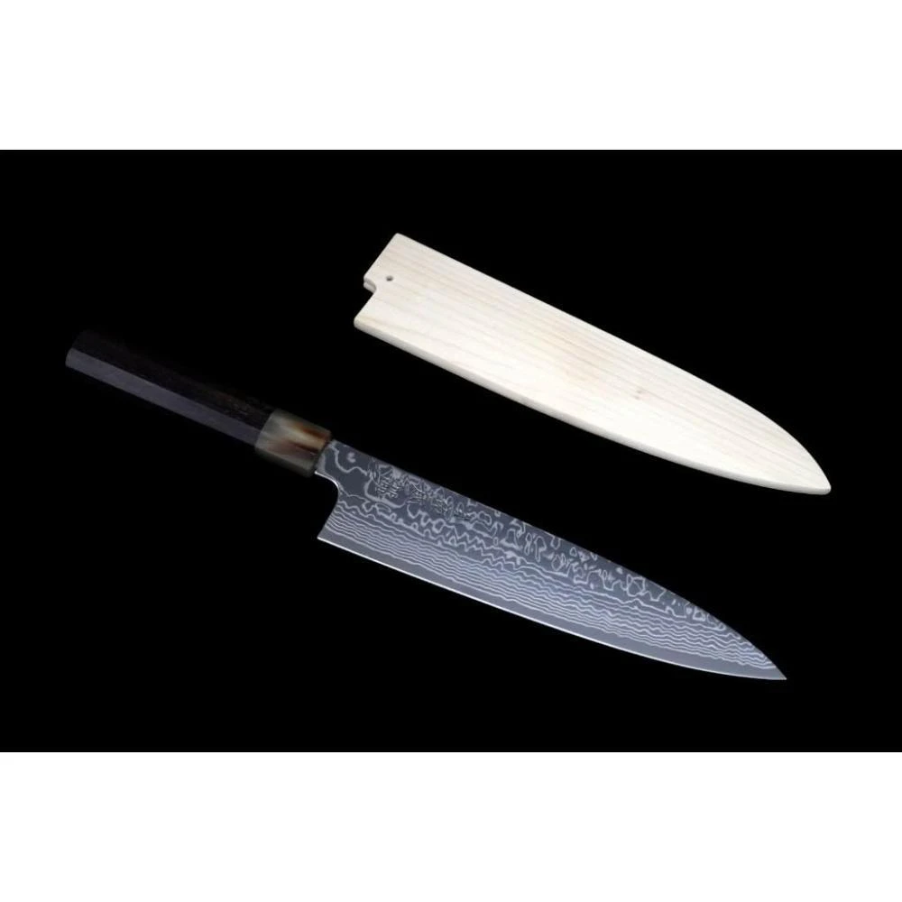 佑成🔪SG-2粉末鋼大馬士革劍形和牛刀24cm 三銀卷柄⭕️