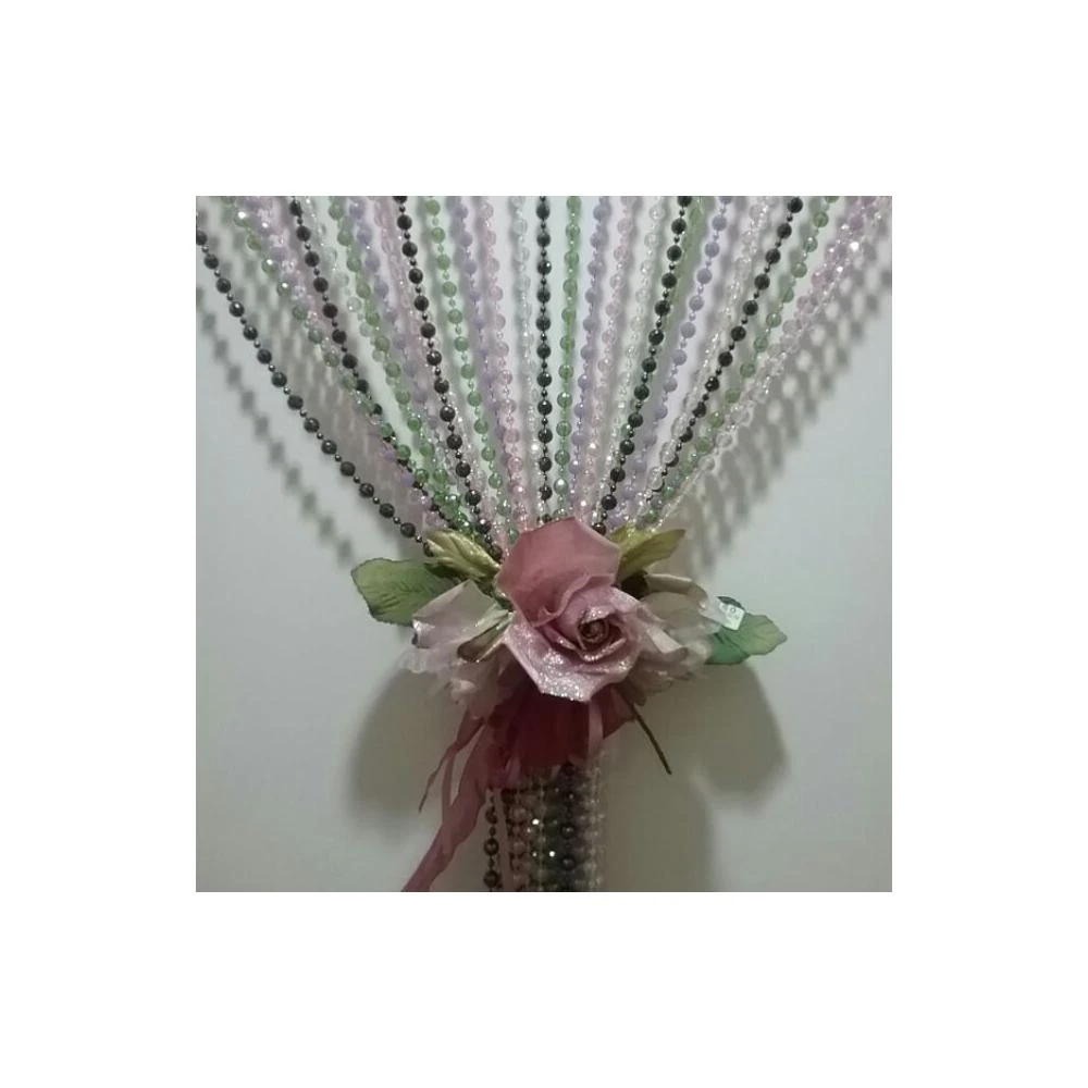 仿水晶風水門簾五行珠風水珠簾串珠窗簾中國風門簾木珠簾串珠窗簾中國風門簾木珠簾